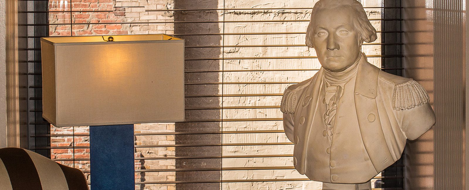 One of our many historic pieces of art that is in statue form and is showcased throughout the hotel.