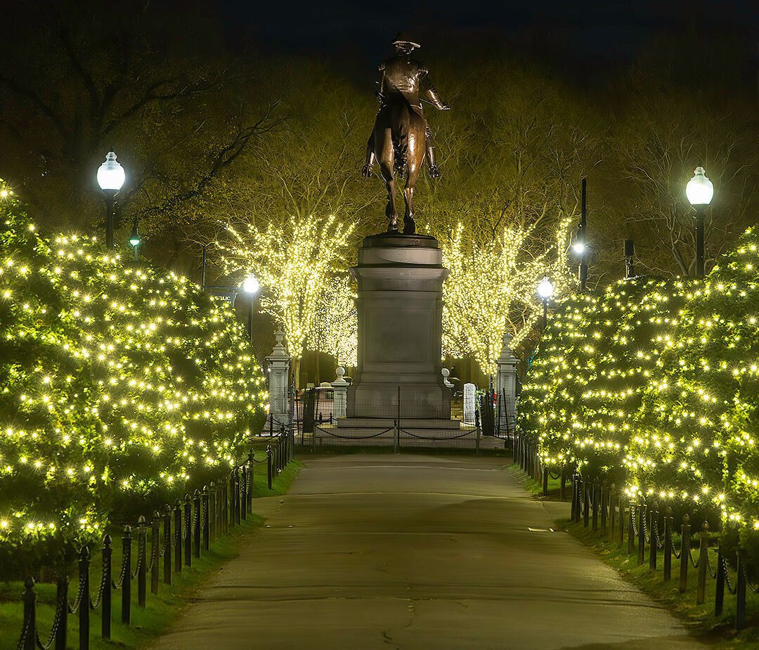 Holiday Lights in Boston Common